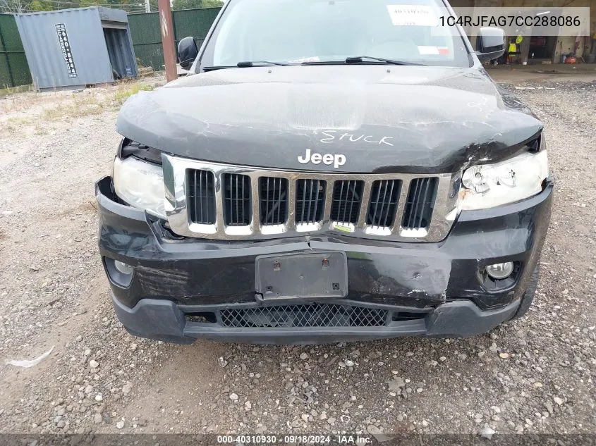 1C4RJFAG7CC288086 2012 Jeep Grand Cherokee Laredo