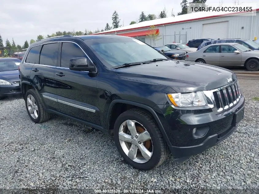 2012 Jeep Grand Cherokee Laredo VIN: 1C4RJFAG4CC238455 Lot: 40328328