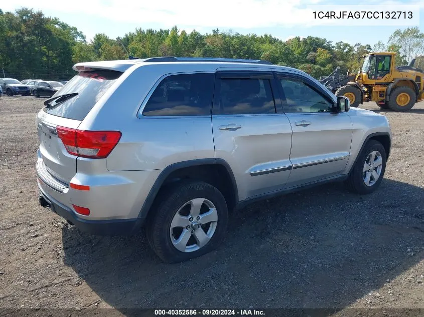 1C4RJFAG7CC132713 2012 Jeep Grand Cherokee Laredo