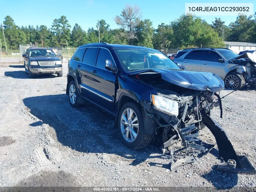 2012 Jeep Grand Cherokee Laredo VIN: 1C4RJEAG1CC293052 Lot: 40352761