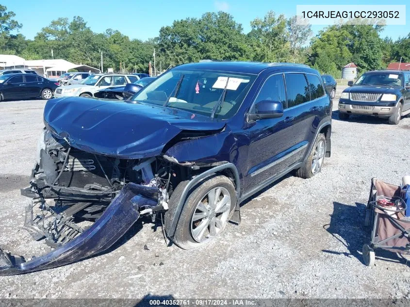 2012 Jeep Grand Cherokee Laredo VIN: 1C4RJEAG1CC293052 Lot: 40352761