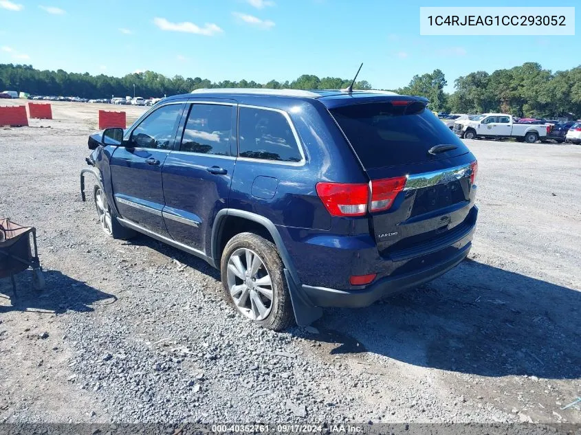 2012 Jeep Grand Cherokee Laredo VIN: 1C4RJEAG1CC293052 Lot: 40352761