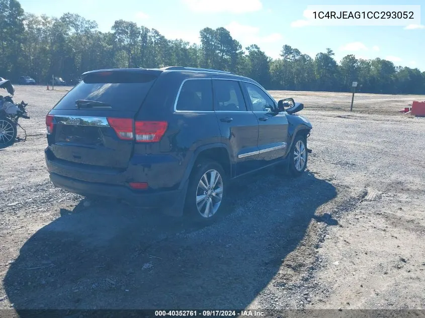 2012 Jeep Grand Cherokee Laredo VIN: 1C4RJEAG1CC293052 Lot: 40352761