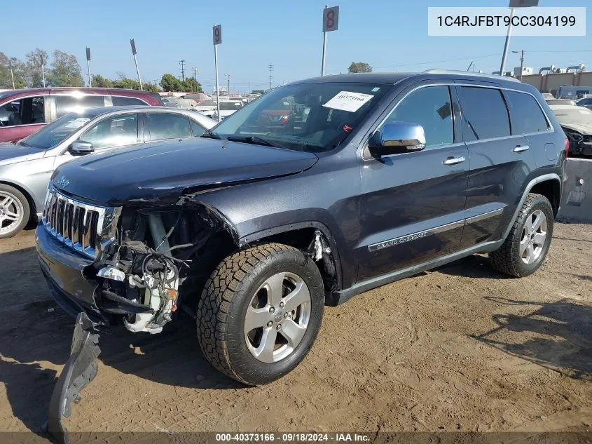 2012 Jeep Grand Cherokee Limited VIN: 1C4RJFBT9CC304199 Lot: 40373166