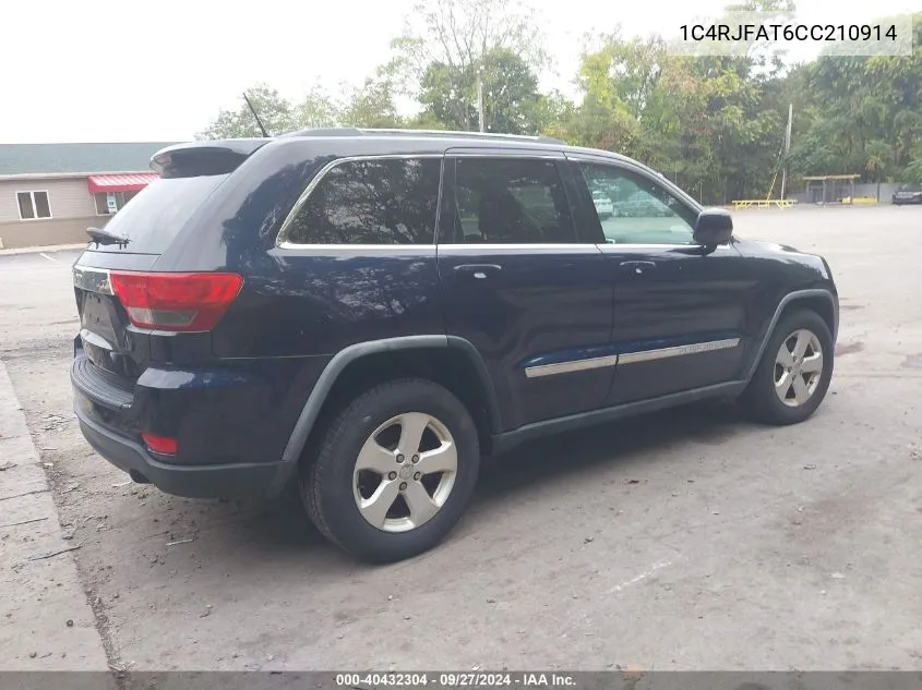 1C4RJFAT6CC210914 2012 Jeep Grand Cherokee Laredo