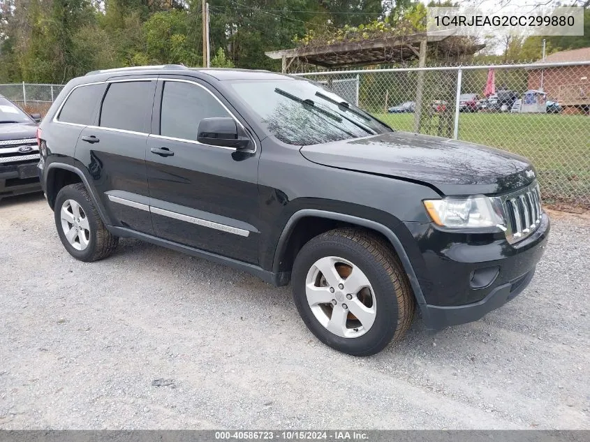 2012 Jeep Grand Cherokee Laredo VIN: 1C4RJEAG2CC299880 Lot: 40586723