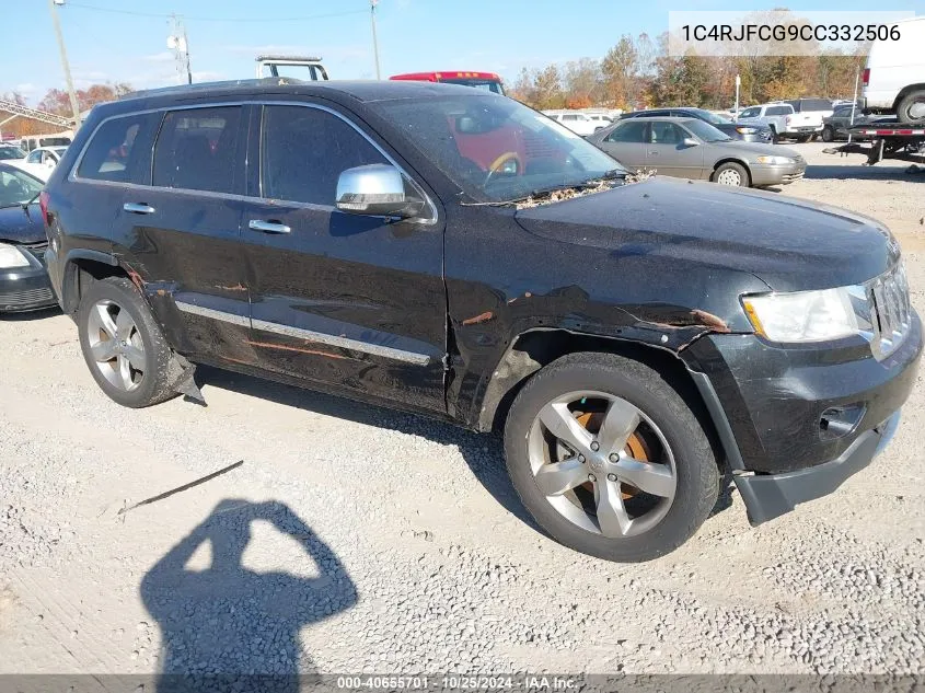 2012 Jeep Grand Cherokee Overland VIN: 1C4RJFCG9CC332506 Lot: 40655701