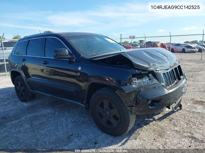 2012 Jeep Grand Cherokee Laredo VIN: 1C4RJEAG9CC142525 Lot: 40695270