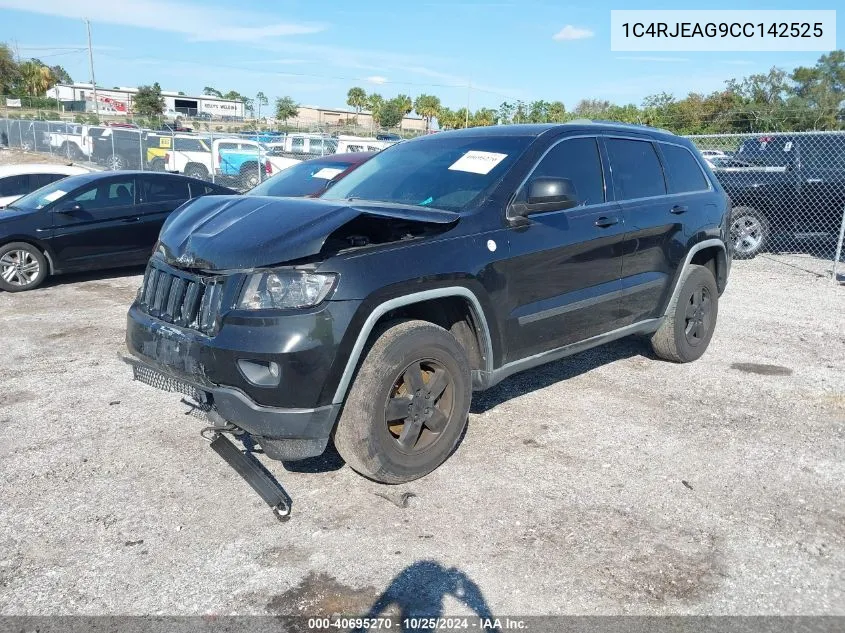 2012 Jeep Grand Cherokee Laredo VIN: 1C4RJEAG9CC142525 Lot: 40695270