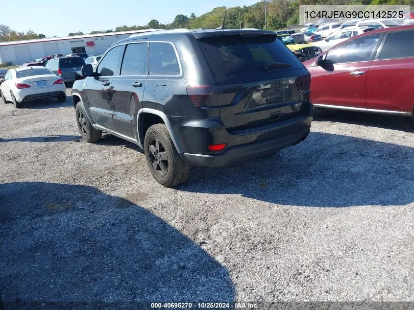 2012 Jeep Grand Cherokee Laredo VIN: 1C4RJEAG9CC142525 Lot: 40695270