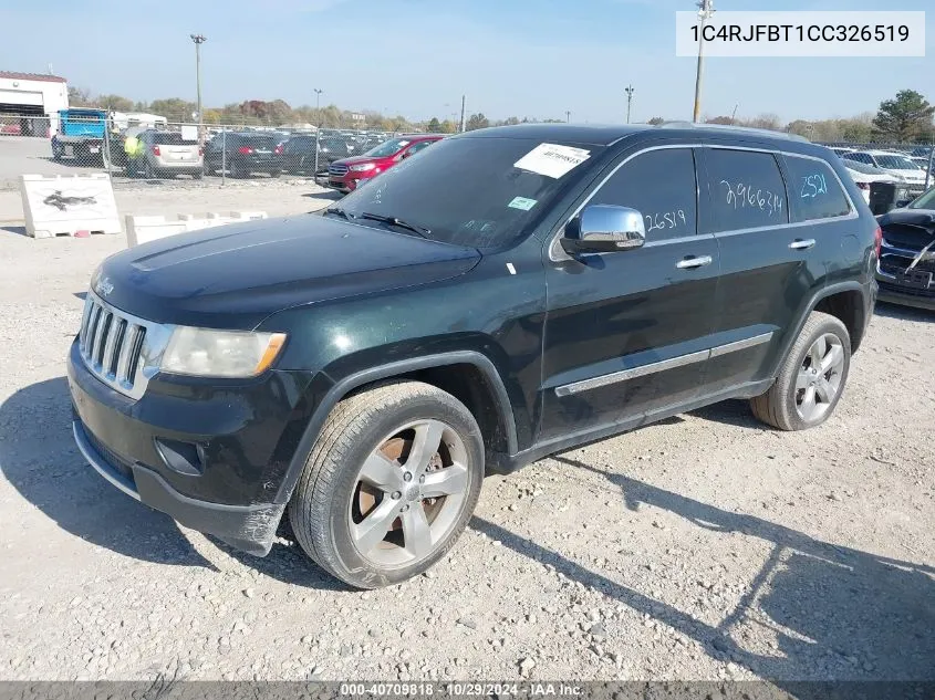 2012 Jeep Grand Cherokee Limited VIN: 1C4RJFBT1CC326519 Lot: 40709818