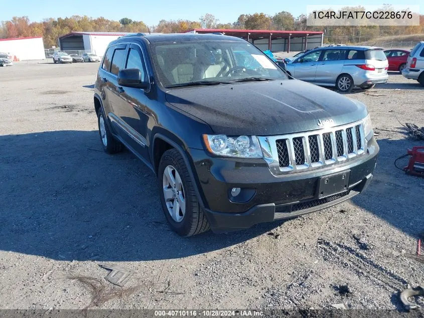 1C4RJFAT7CC228676 2012 Jeep Grand Cherokee Laredo