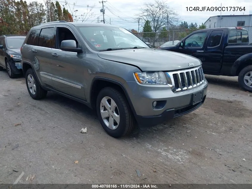 2012 Jeep Grand Cherokee Laredo VIN: 1C4RJFAG9CC173764 Lot: 40755165