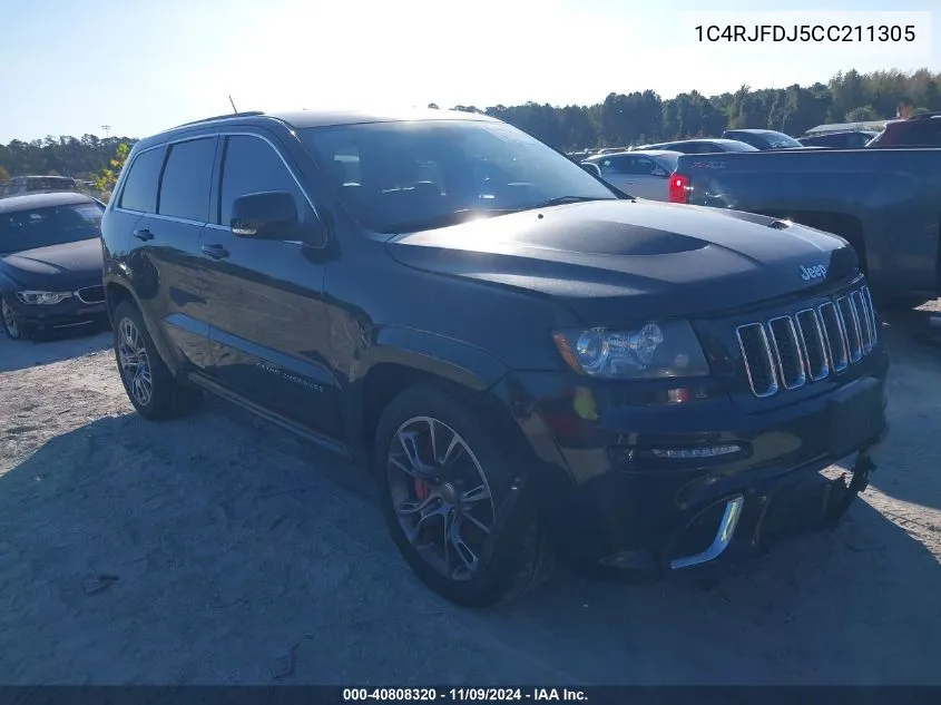 2012 Jeep Grand Cherokee Srt8 VIN: 1C4RJFDJ5CC211305 Lot: 40808320