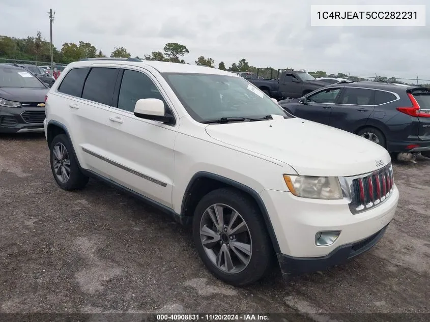 2012 Jeep Grand Cherokee Laredo VIN: 1C4RJEAT5CC282231 Lot: 40908831