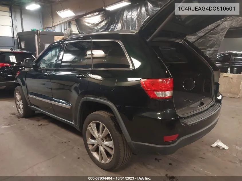 2013 Jeep Grand Cherokee Laredo VIN: 1C4RJEAG4DC610601 Lot: 37934404