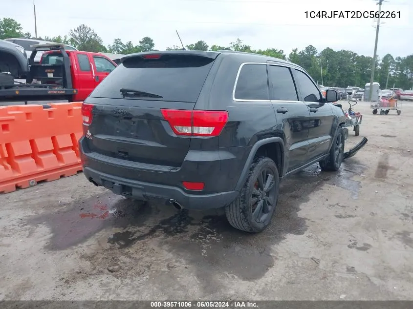 1C4RJFAT2DC562261 2013 Jeep Grand Cherokee Laredo Altitude