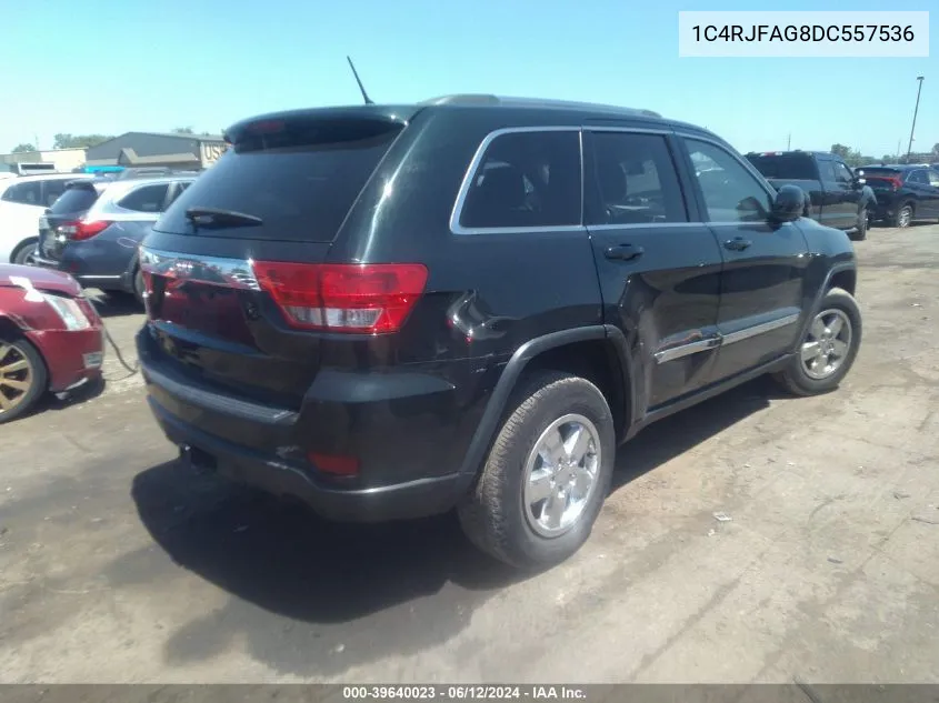 1C4RJFAG8DC557536 2013 Jeep Grand Cherokee Laredo