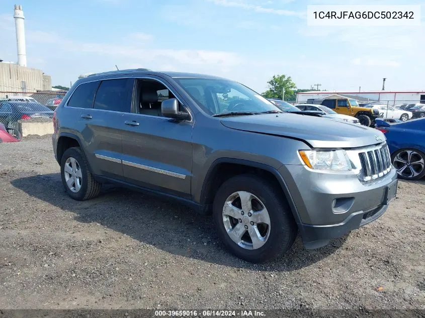 1C4RJFAG6DC502342 2013 Jeep Grand Cherokee Laredo