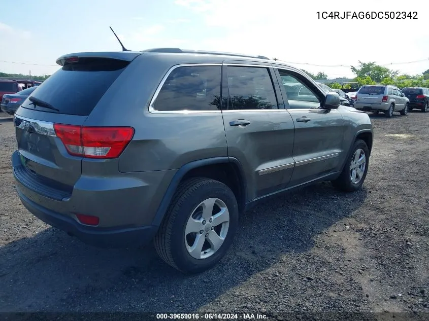 1C4RJFAG6DC502342 2013 Jeep Grand Cherokee Laredo