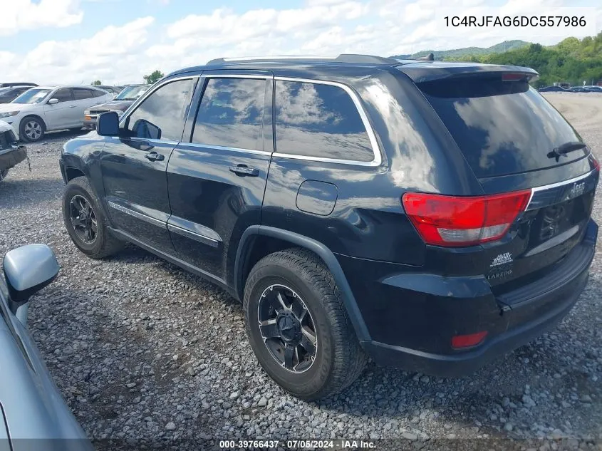 1C4RJFAG6DC557986 2013 Jeep Grand Cherokee Laredo