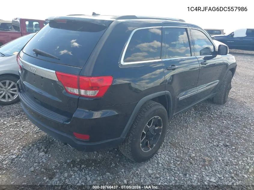 1C4RJFAG6DC557986 2013 Jeep Grand Cherokee Laredo