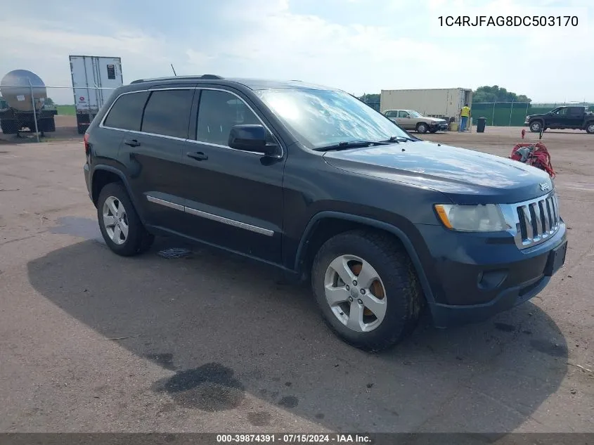 2013 Jeep Grand Cherokee Laredo VIN: 1C4RJFAG8DC503170 Lot: 39874391