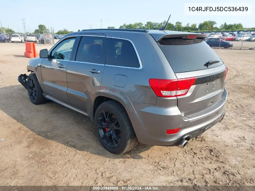 2013 Jeep Grand Cherokee Srt8 VIN: 1C4RJFDJ5DC536439 Lot: 39949988