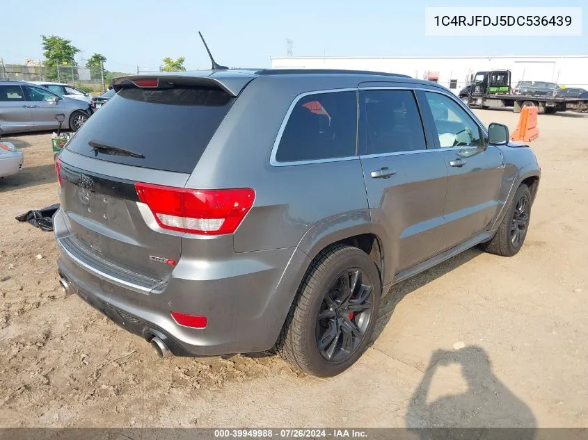 2013 Jeep Grand Cherokee Srt8 VIN: 1C4RJFDJ5DC536439 Lot: 39949988