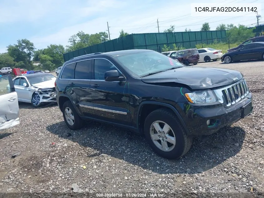 1C4RJFAG2DC641142 2013 Jeep Grand Cherokee Laredo