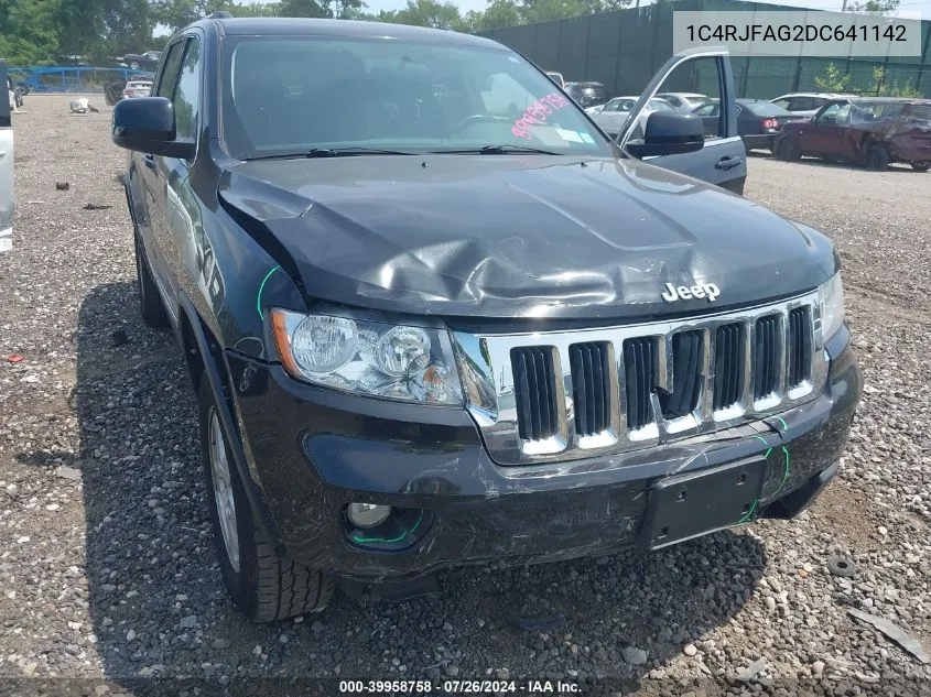 2013 Jeep Grand Cherokee Laredo VIN: 1C4RJFAG2DC641142 Lot: 39958758