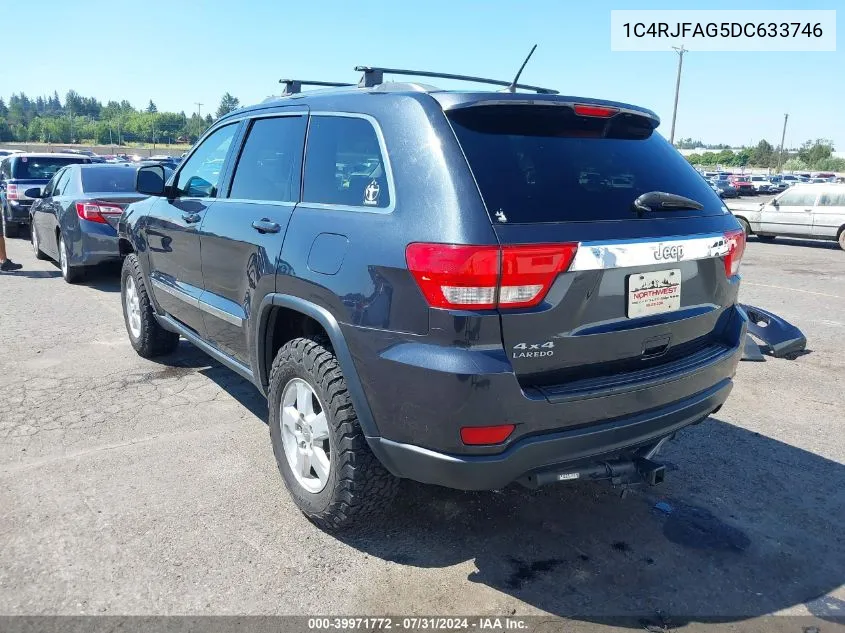 2013 Jeep Grand Cherokee Laredo VIN: 1C4RJFAG5DC633746 Lot: 39971772