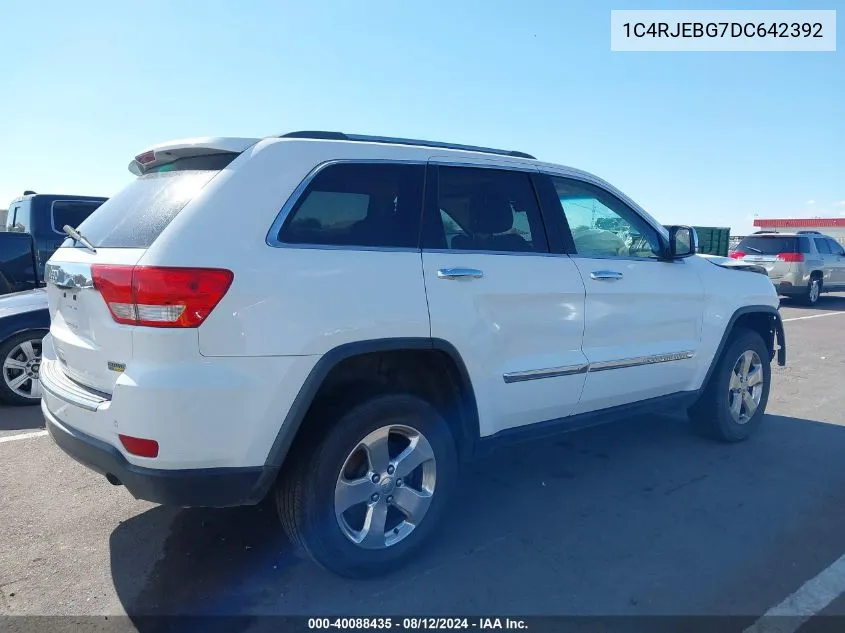 1C4RJEBG7DC642392 2013 Jeep Grand Cherokee Limited