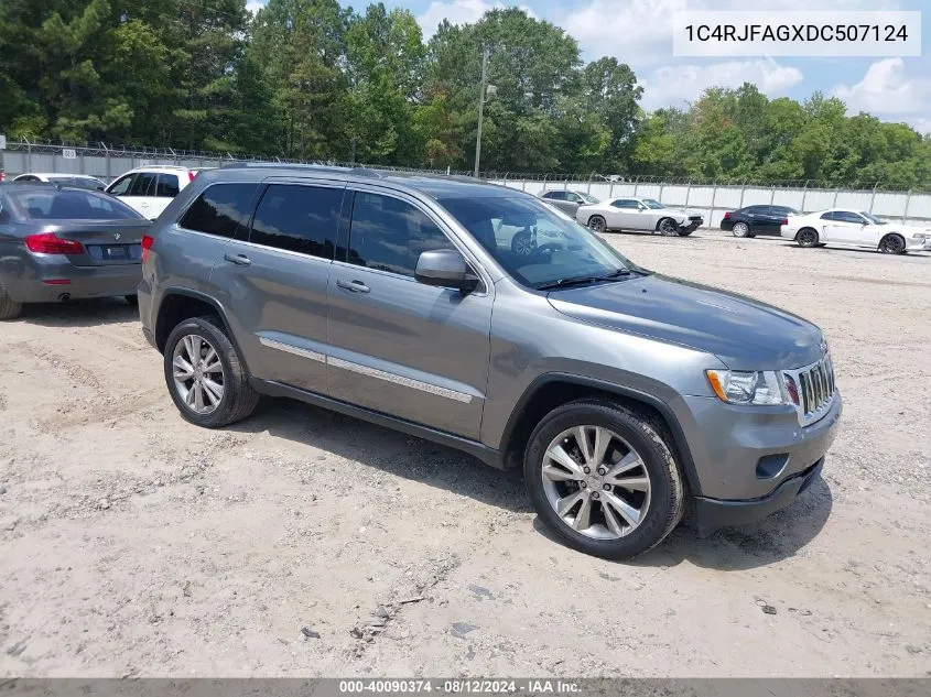 2013 Jeep Grand Cherokee Laredo VIN: 1C4RJFAGXDC507124 Lot: 40090374