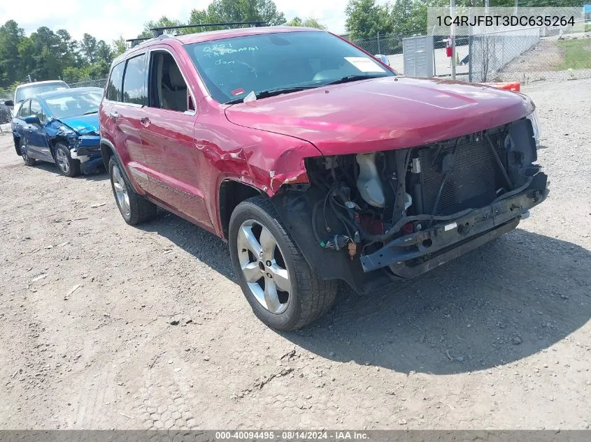 2013 Jeep Grand Cherokee Limited VIN: 1C4RJFBT3DC635264 Lot: 40094495