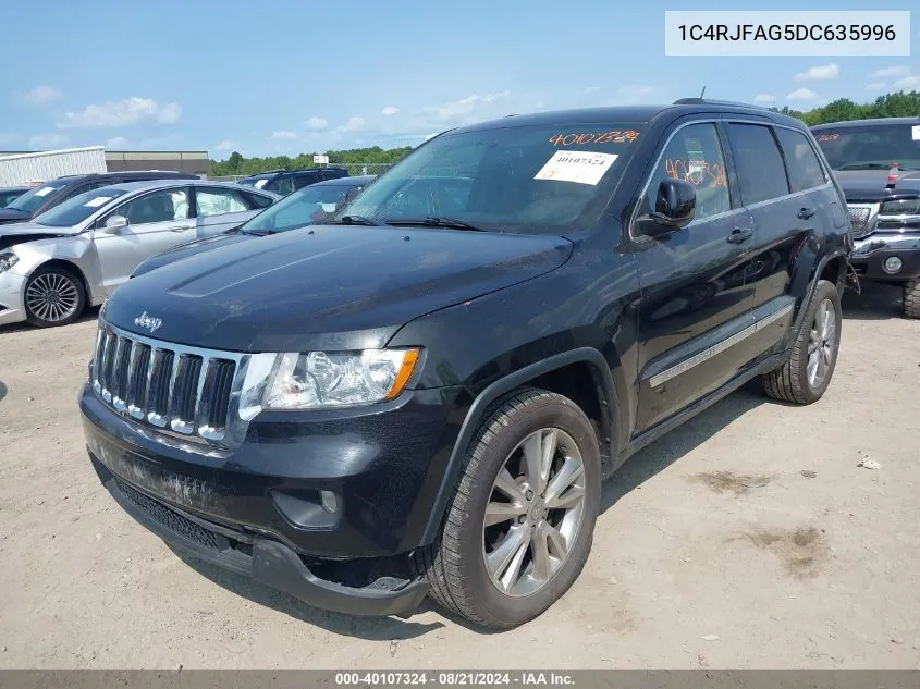 1C4RJFAG5DC635996 2013 Jeep Grand Cherokee Laredo