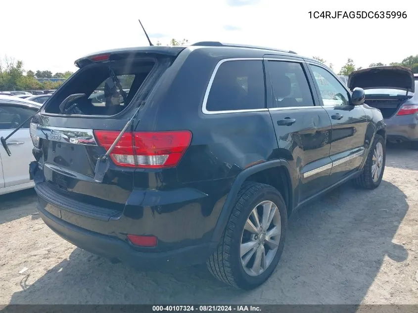 1C4RJFAG5DC635996 2013 Jeep Grand Cherokee Laredo