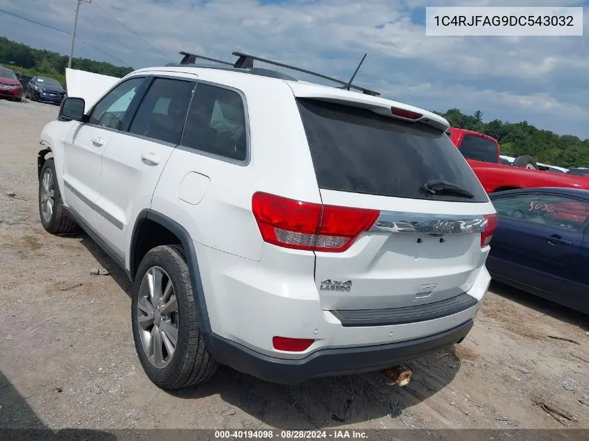 1C4RJFAG9DC543032 2013 Jeep Grand Cherokee Laredo