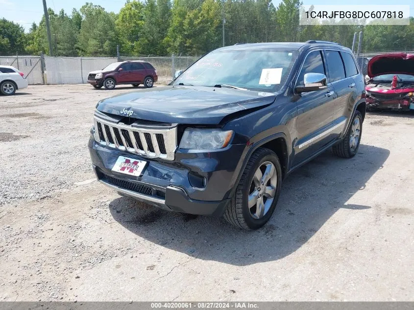 1C4RJFBG8DC607818 2013 Jeep Grand Cherokee Limited