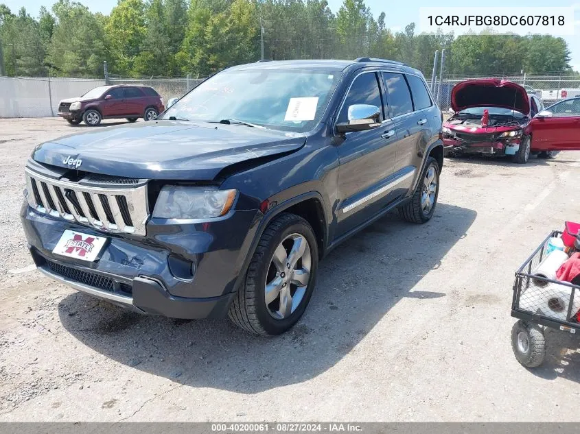 2013 Jeep Grand Cherokee Limited VIN: 1C4RJFBG8DC607818 Lot: 40200061