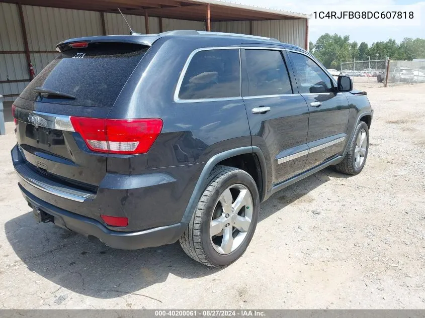 1C4RJFBG8DC607818 2013 Jeep Grand Cherokee Limited