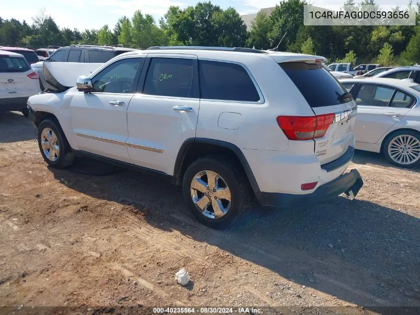 2013 Jeep Grand Cherokee Laredo VIN: 1C4RJFAG0DC593656 Lot: 40235564