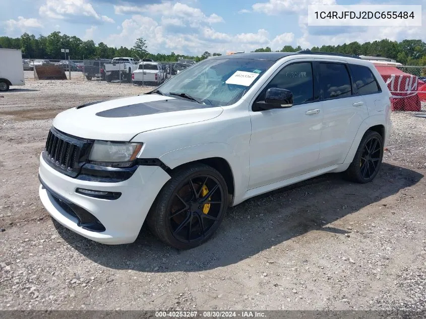 1C4RJFDJ2DC655484 2013 Jeep Grand Cherokee Srt8 Alpine