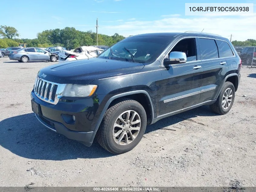 2013 Jeep Grand Cherokee Limited VIN: 1C4RJFBT9DC563938 Lot: 40265406