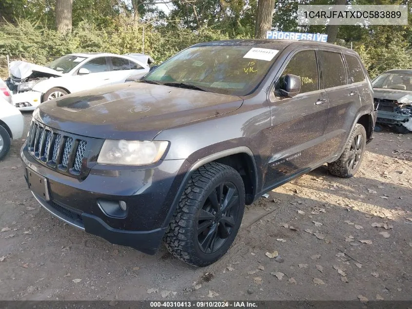 1C4RJFATXDC583889 2013 Jeep Grand Cherokee Laredo