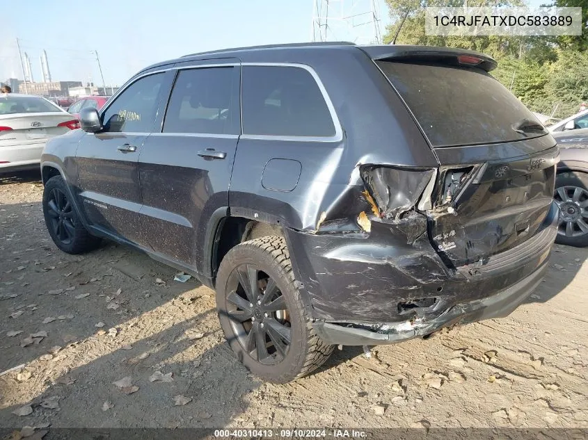 2013 Jeep Grand Cherokee Laredo VIN: 1C4RJFATXDC583889 Lot: 40310413