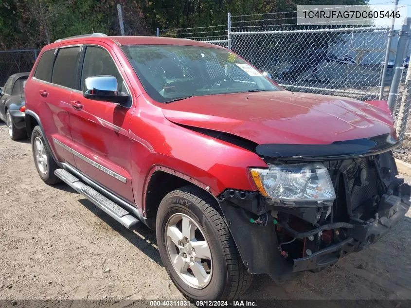 2013 Jeep Grand Cherokee Laredo VIN: 1C4RJFAG7DC605446 Lot: 40311831