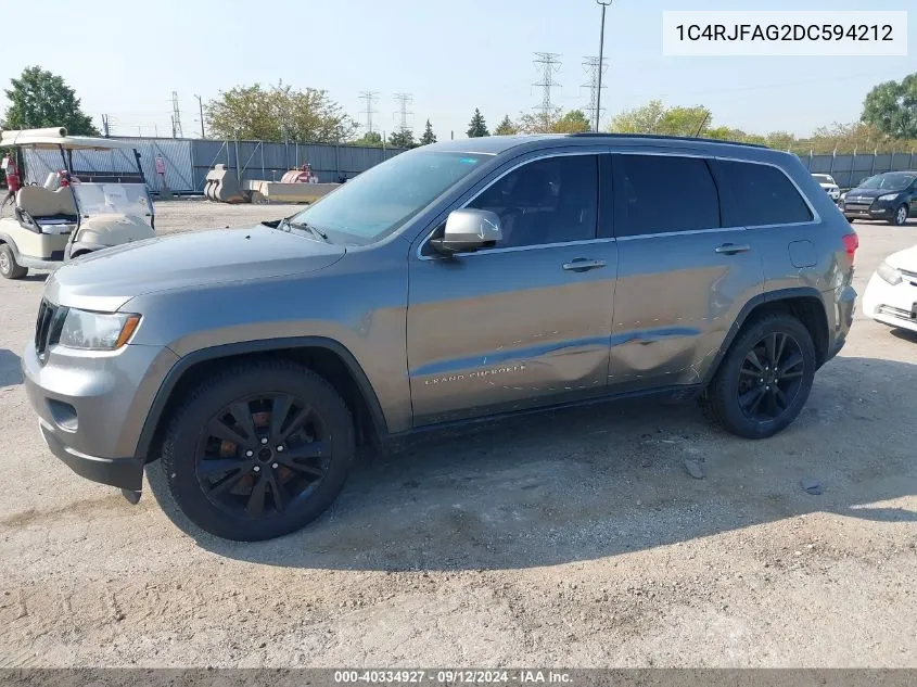 2013 Jeep Grand Cherokee Laredo Altitude VIN: 1C4RJFAG2DC594212 Lot: 40334927