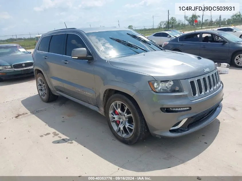 1C4RJFDJ9DC503931 2013 Jeep Grand Cherokee Srt8