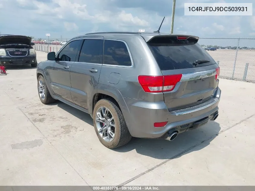 1C4RJFDJ9DC503931 2013 Jeep Grand Cherokee Srt8